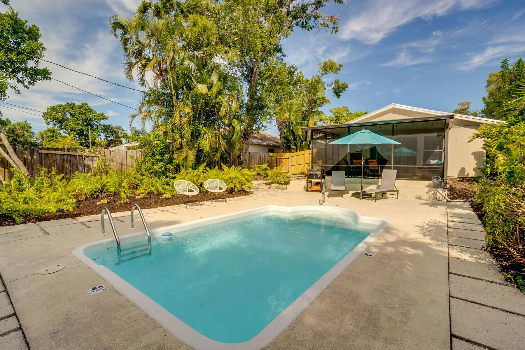 Rita Retreat · Poolside afternoons